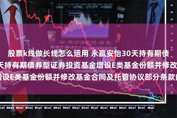 股票k线做长线怎么运用 永赢安怡30天持有期债券E: 关于永赢安怡30天持有期债券型证券投资基金增设E类基金份额并修改基金合同及托管协议部分条款的公告
