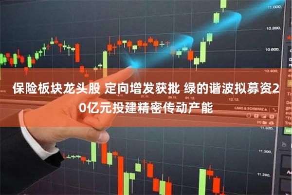 保险板块龙头股 定向增发获批 绿的谐波拟募资20亿元投建精密传动产能
