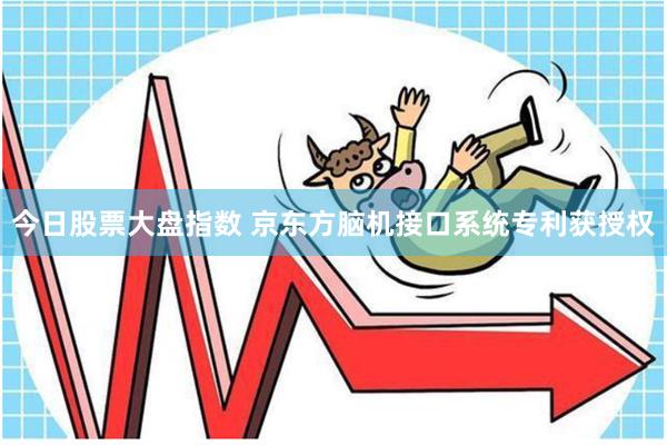 今日股票大盘指数 京东方脑机接口系统专利获授权
